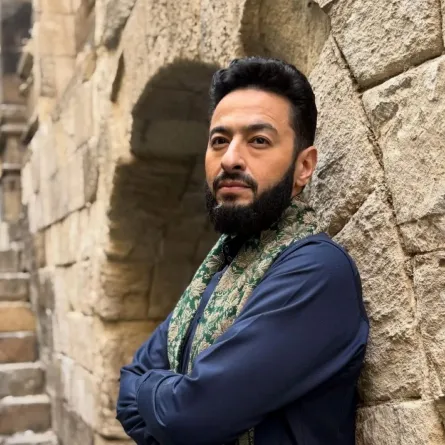 حمادة هلال من مسلسل المداح 6- الصورة من حسابه على إنستغرام