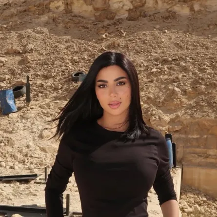 كارولين عزمي - الصورة من صفحتها على الفيس بوك