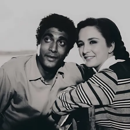 جلاء فتحي وأحمد زكي 