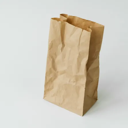 كيس ورقي قابل لإعادة التدوير