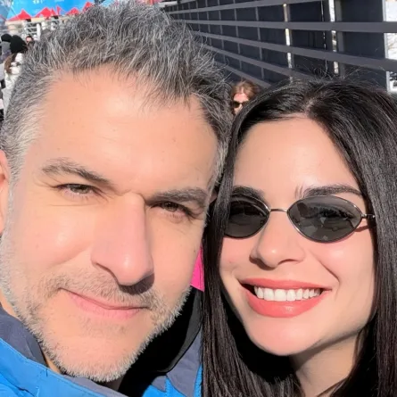 ريتا حايك وزوجها عبد الله ربيز- الصورة من حسابها على الانستغرام