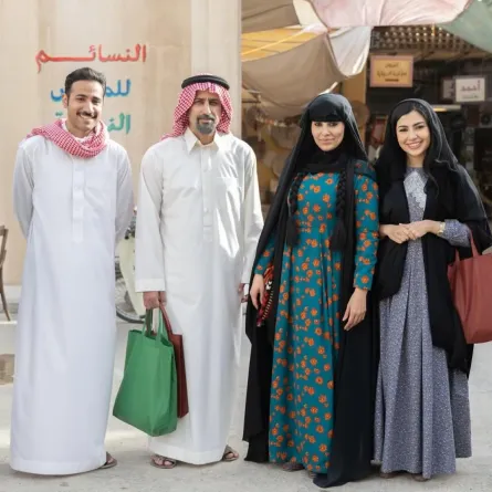 فريق شارع الأعشى- الصورة من حساب أميرة الشريف على الانستغرام