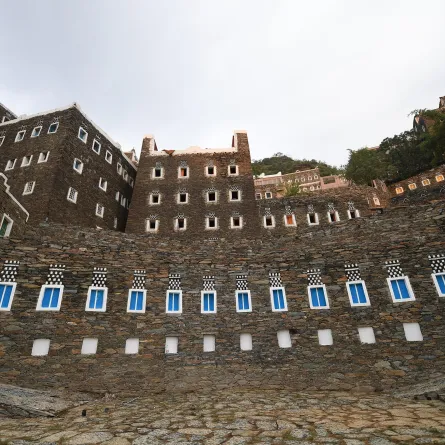 قرية رجال ألمع التراثية بمنطقة عسير