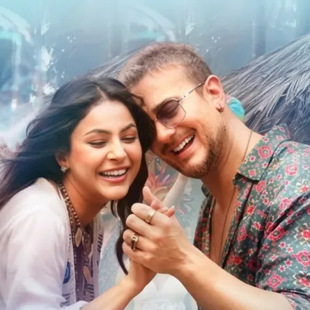 سعد لمجرد Saad Lamjarred مع نجمة بوليوود نيها ككار Neha Kakkar - الصورة من الشركة المنتجة