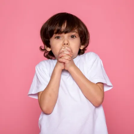 صورة لطفل خائف