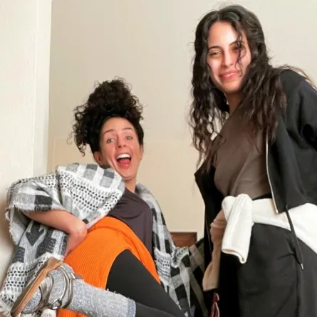 عائشة كاي وآيدي القصي- الصورة من حساب عائشة على الانستغرام