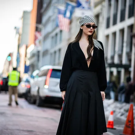 إطلالة ستريت ستايل -الصورة من Launchmetrics/Spotlight©