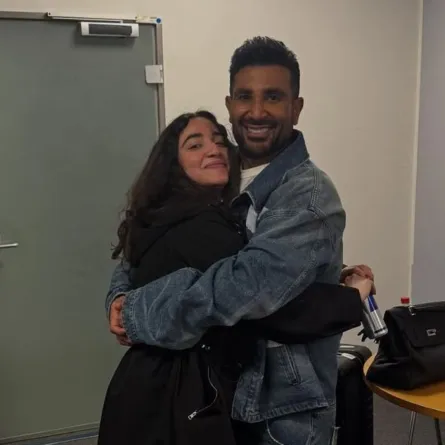 أحمد سعد برفقة ابنته جودي- الصورة من حسابها على إنستغرام