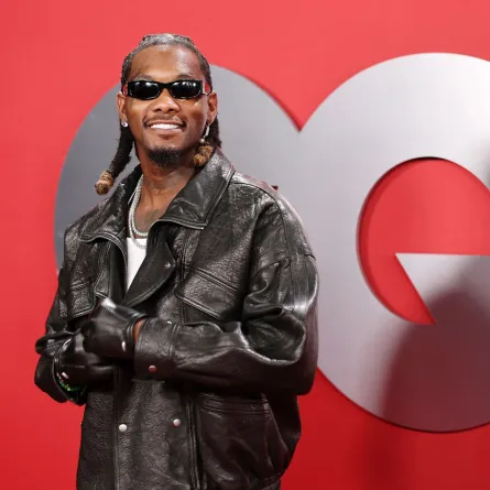 أوفست في لوس أنجلوس، كاليفورنيا (Offset in Los Angeles, California). مصدر الصورة: Amy Sussman/Getty Images/AFP