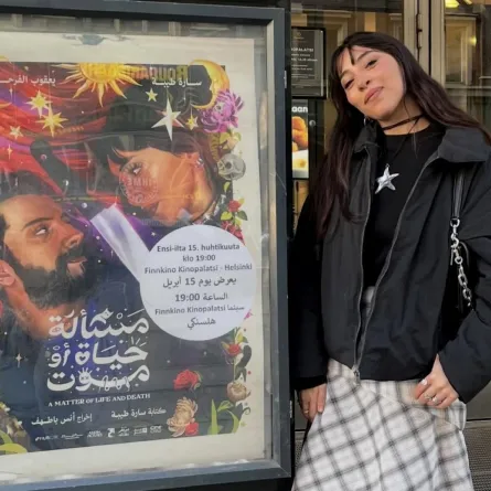 سارة طيبة -الصورة من حسابها على الانستغرام