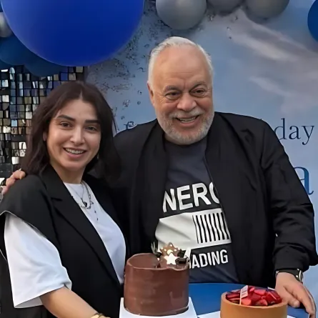 أشرف زكي وروجينا - الصورة من حساب أشرف زكي على إنستغرام