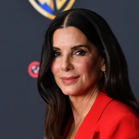 ساندرا بولوك Sandra Bullock من فعالية “سينماكون” في لاس فيغاس في 14 أبريل 2026 - مصدر الصورة: Chris Delmas / AFP
