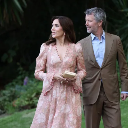 الملك فريدريك العاشر والملكة ماري في ملبورن (King Frederik X and Queen Mary in Melbourne). مصدر الصورة: Jesse Thompson / POOL / AFP
