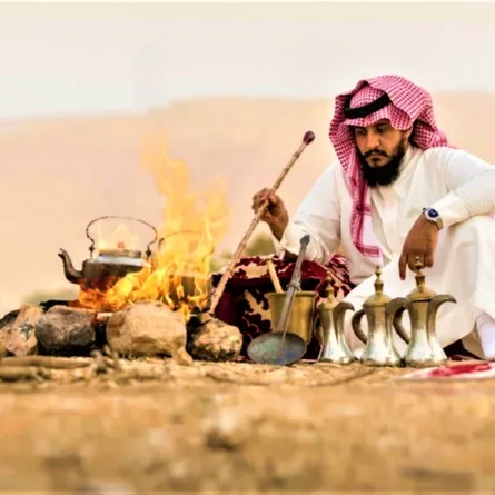 محكم القهوة المهندس عبد الله بن كليب 