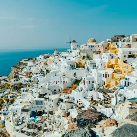 جانب من سانتوريني