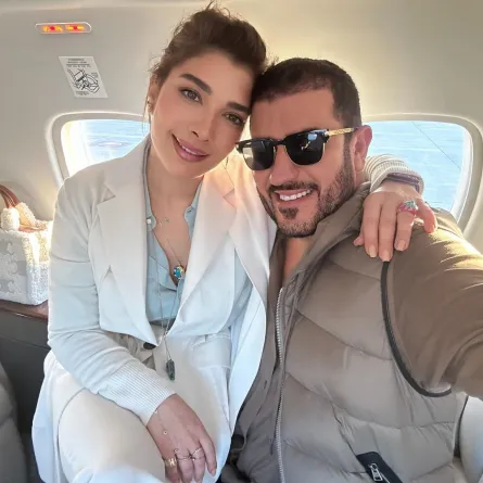 أصالة وزوجها فائق حسن- الصورة من حساب فائق حسن على إنستغرام