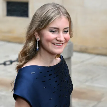 ولي عهد بلجيكا الأميرة إليزابيث في مدينة لوكسمبورغ ( Crown Princess Elisabeth in Luxembourg city). مصدر الصورة: NICOLAS TUCAT / AFP