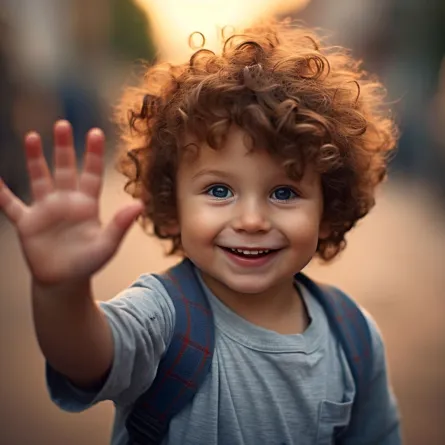 صورة تدل على طفل ينمو بشكل سليم