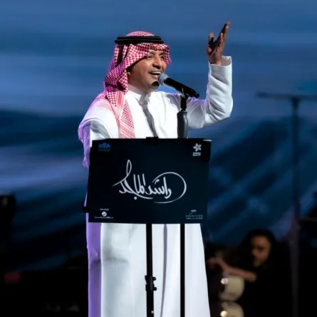 راشد الماجد- الصورة من المركز الاعلامي لـ روتانا