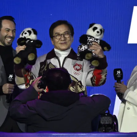 جاكي شان في ميلان Jackie Chan in Milan. مصدر الصورة WANG Zhao / AFP