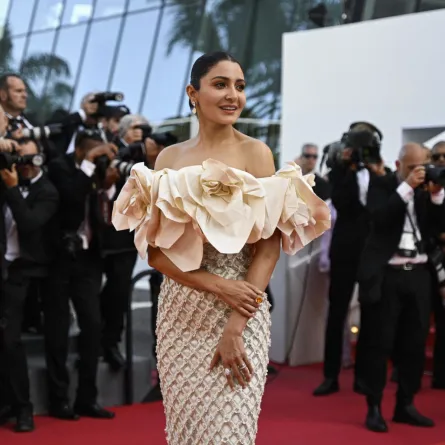 أنوشكا شارما Anushka Sharma في مهرجان كان السينمائي 2023. مصدر الصورة: Patricia DE MELO MOREIRA / AFP