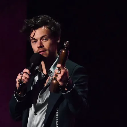هاري ستايلز في لندن (Harry Styles in London). مصدر الصورة: Ben Stansall / AFP