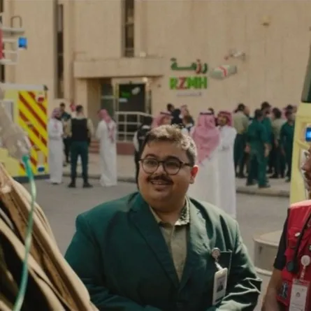 كواليس فيلم عكس سير- الصورة من صفحة المستشار تركي آل الشيخ