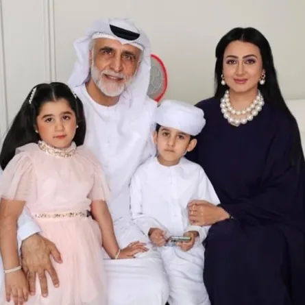 حبيب غلوم وهيفاء حسين بصحبة ابناءهما- الصورة من حساب حبيب على الانستغرام