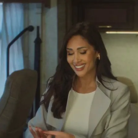 إنجي كيوان في مسلسل الفرنساوي- الصورة من شاشة عرض المسلسل