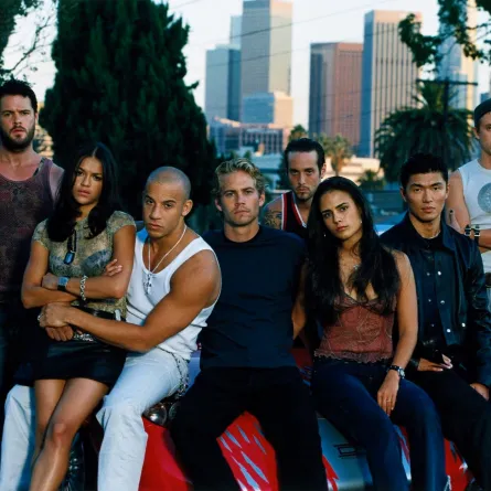أبطال فيلم The Fast and the Furious - الصورة من المركز الإعلامي للمهرجان
