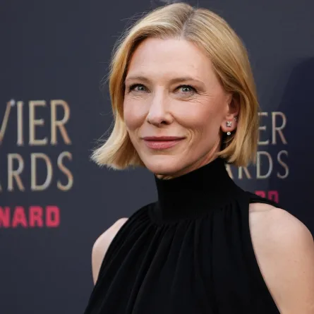 كيت بلانشيت في لندن Cate Blanchett in central London. مصدر الصورة: CARLOS JASSO / AFP