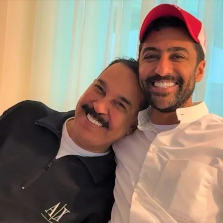 محمد صفر وعبدالله الرويشد- الصورة من حساب محمد على الانستغرام