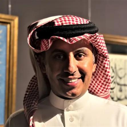 الخطاط السعودي فهد المجحدي