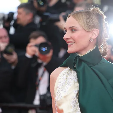 النجمة العالمية ديان كروغر Diane Kruger (مصدر الصورة: Photo by SAMEER AL-DOUMY : AFP)