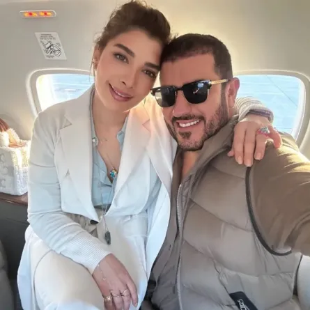 أصالة وزوجها فائق حسن- الصورة من حساب فائق حسن على إنستغرام