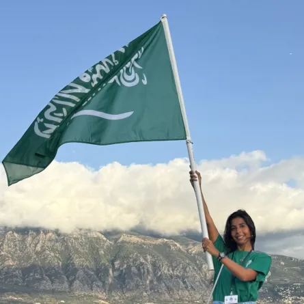 الغوّاصة ندى الرشيد