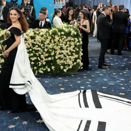 كيارا أدفاني Kiara Advani في حفل ميت غالا 2025. مصدر الصورة: Kiara Advani Savion Washington/Getty Images/AFP