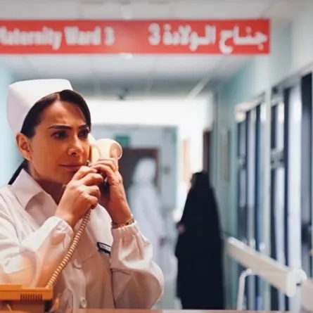 هدى حسين في مسلسل سستر فخرية- الصورة من حساب منصة شاهد على إنستغرام