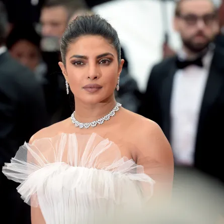بريانكا شوبرا على السجادة الحمراء لمهرجان كان السينمائي عام 2019،Priyanka Chopra (مصدر الصورة: Antony Jones/Getty Images)