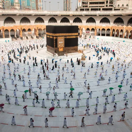 حجاج خلال الحج والطواف