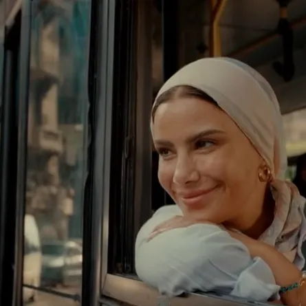 صبا مبارك في ورد على فل وياسمين- الصورة من شاشة عرض المسلسل