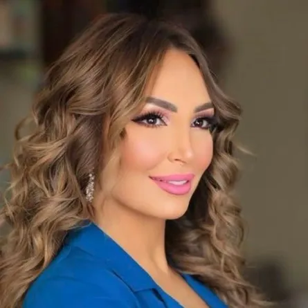 سهام جلال- الصورة من صفحتها على فيسبوك