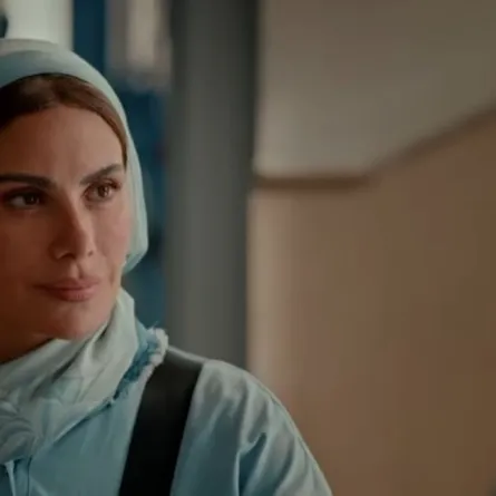 صبا مبارك في ورد على فل وياسمين- الصورة سكرين شوت من شاشة عرض المسلسل