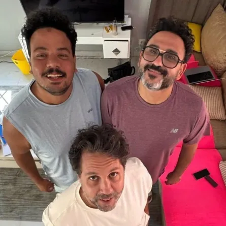 هشام ماجد ومصطفى غريب وأكرم حسني