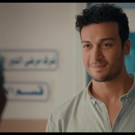 أحمد عبد الوهاب من كواليس المسلسل- الصورة من حسابه على إنستغرام