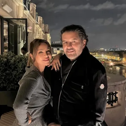 جيهان علامة برفقة زوجها راغب علامة- الصورة من حسابها على الانستغرام