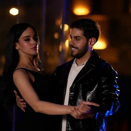 نور عمرو دياب وياسين رشدي - الصورة من حساب ياسين على إنستغرام