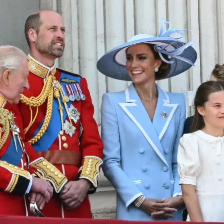 كيت ميدلتون في حفل Trooping The Color  في لندن-  (مصدر الصورة JUSTIN TALLIS / AFP)