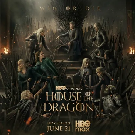 بوستر مسلسل بيت التنين House of the Dragon الموسم الثالث - الصورة من المركز الصحفي