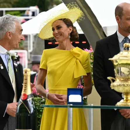 كيت ميدلون Kate Middleton والأمير ويليام Prince William في حدث Royal Ascot 2026 – (مصدر الصورة JUSTIN TALLIS / AFP)